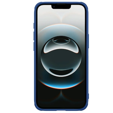 Etui ochronne do iPhone 16e Nillkin Super Frosted Shield Pro - niebieskie