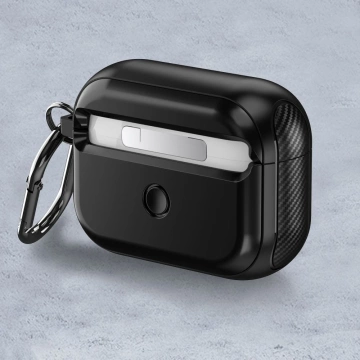 Defender Hook MagSafe Schutzhülle für Kopfhörer für Apple Airpods Pro 1/2 Schwarz