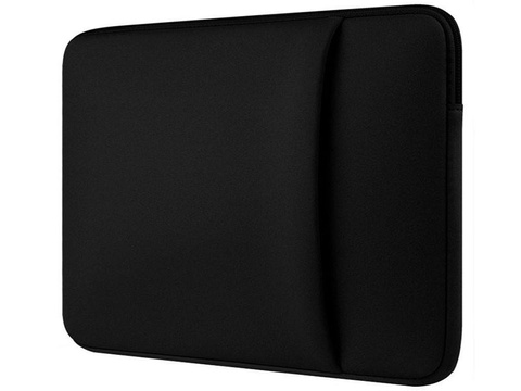 Etui Futerał Neopren + Hard Case MacBooka Air 13 Czarny