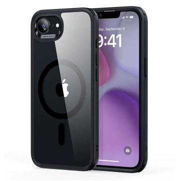 Etui do iPhone 16e ESR Classic Hybrid HaloLock MagSafe Clear/Black