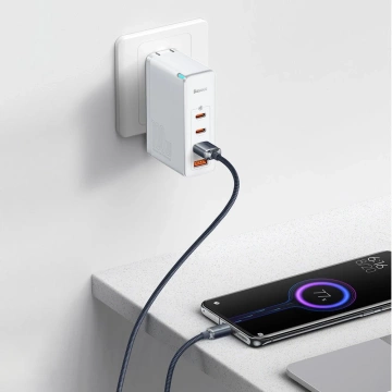Baseus Crystal Shine Series kabel przewód USB do szybkiego ładowania i transferu danych USB Typ A - USB Typ C 100W 1,2m czarny (CAJY000401)