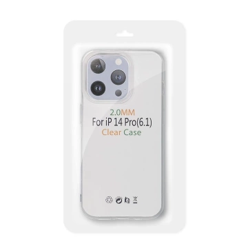 Etui obudowa ochronna Futerał CLEAR CASE 2mm do iPhone 15 Plus (camera protection)