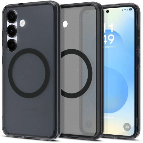 Etui für Samsung Galaxy S25 Spigen Ultra Hybrid Mag MagSafe Frost Black