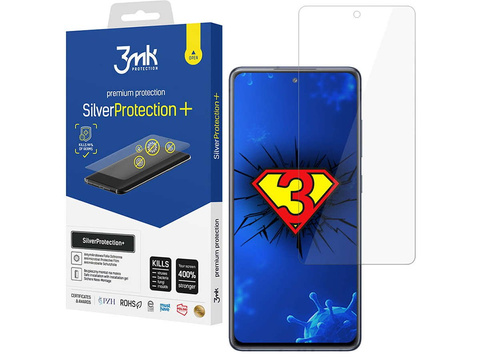 Vollbild-Antivirus-Folie Silver Protection 3mk 7H für Galaxy S20 FE
