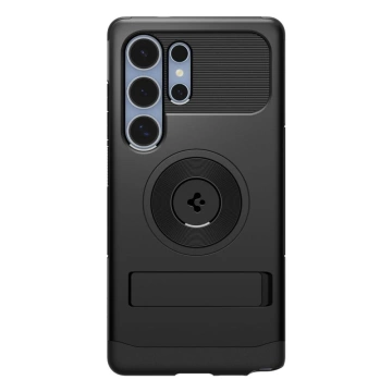 Etui für Samsung Galaxy S25 Ultra Schwarz Spigen Slim Armor Mag MagSafe