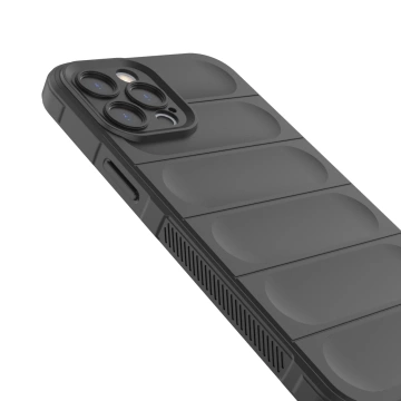 Magic Shield Case Hülle für iPhone 12 Pro Max flexible gepanzerte dunkelblaue Hülle