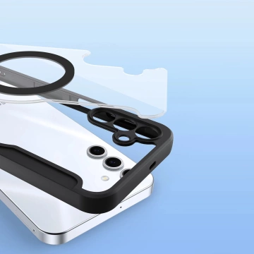 Samsung Galaxy S25 Dux Ducis Skin X Pro MagSafe Schwarze Hülle