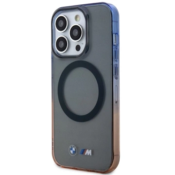 Etui BMW BMHMP14LHTGE do iPhone 14 Pro 6.1" hardcase Gradient Bumper MagSafe