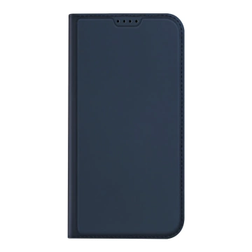 Etui do iPhone 15 Pro pokrowiec z klapką i portfelem Dux Ducis Skin Pro - niebieski