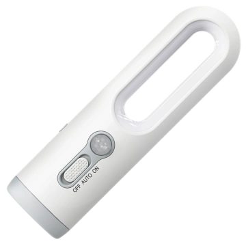 Lampka nocna LED z czujnikiem ruchu Alogy Night LED Lamp na biurko przenośna z latarką Biała