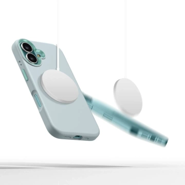 Etui do iPhone 16 Tech-Protect Silicone Pure MagSafe Sky Blue