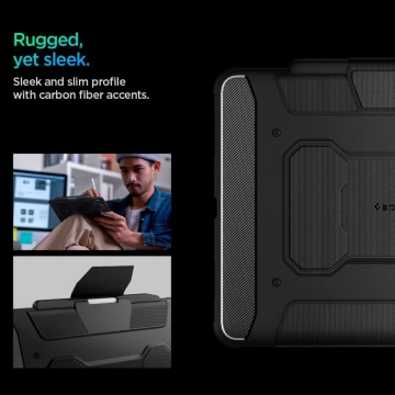 Etui Spigen Rugged Armor ”Pro” do Apple iPad Pro 13 7 / 2024 Black