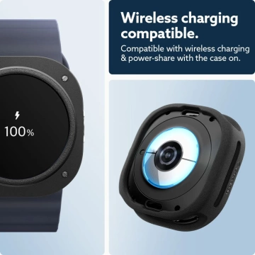Etui Caseology Vault für Samsung Galaxy Watch Ultra (47 mm) Mattschwarz