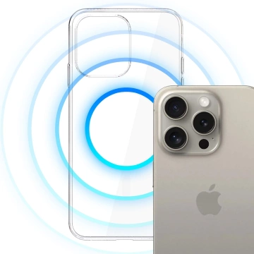 Etui ochronne case do Apple iPhone 15 Pro Max 3mk Clear MagCase