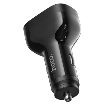 Ładowarka samochodowa HOCO 2 x USB A + 2 x Typ C PD QC 72W NZ11 czarna