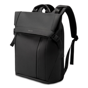 Bange wasserdichter Rucksack für 15,6-Zoll-Laptop, Stadtreisender, 45 x 30 x 16 cm, für Arbeit, Flugzeug, Herren, Damen, mit USB-Anschluss Schwarz