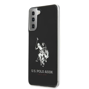 Etui na telefon US Polo Shiny Big Logo do Samsung Galaxy S21 czarny/black 