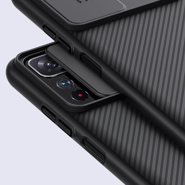 Etui Nillkin CamShield Hülle für Xiaomi Poco M4 Pro 5G Schwarz