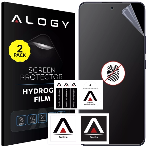 2x Folia "MATOWA" do Oppo Reno13 FS 5G Hydrożelowa Alogy HydroSkin Matte Pro™ na ekran do etui "BEZ ODCISKU PALCÓW"