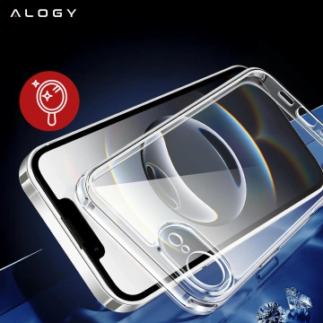 Etui do Apple iPhone 16e obudowa ochronna na telefon Alogy HybridShield™️ Case Przezroczyste
