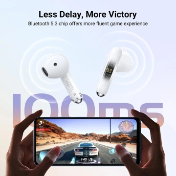 Słuchawki Ugreen HiTune H5 WS201 TWS – Bezprzewodowe, Bluetooth 5.3, Białe