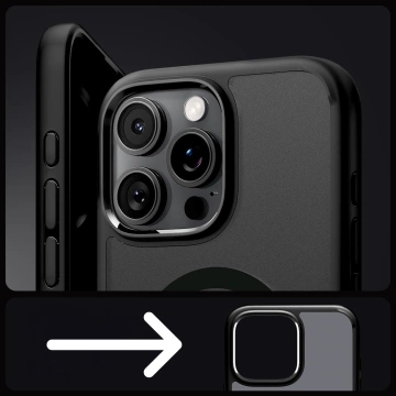 Etui Spigen Ultra Hybrid Mag MagSafe do Apple iPhone 16 Pro Frost Black