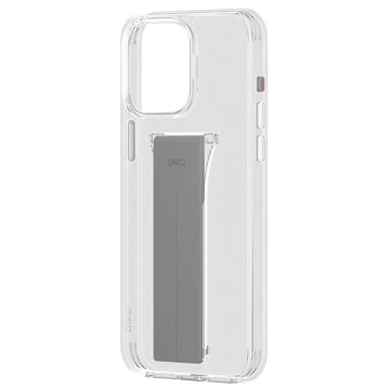 Etui do iPhone 15 Pro UNIQ Heldro Mount Grip Stand Przezroczyste