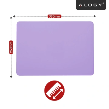Etui do Apple MacBook Air 13 / 13.3" 2018–2021 (M1 A2337/A2179/A1932) – elastyczna, matowa obudowa ochronna, lekka i odporna – Alogy AirGuard™ Fioletowy