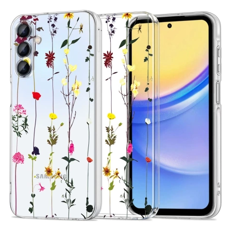 Hülle Flexair für Samsung Galaxy A35 5G Garden Floral