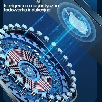 USAMS Induktionsladegerät US-CD160 magnetisch W2 15W Aluminium iPhone 12 Serie Silber/Silber CD160DZ01
