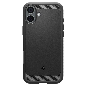 Etui Spigen Rugged Armor Mag Magsafe für Apple iPhone 16 Plus Mattschwarz