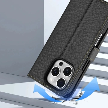 iPhone 16 Pro Max Dux Ducis Lawa MagSafe Schutzhülle Schwarz