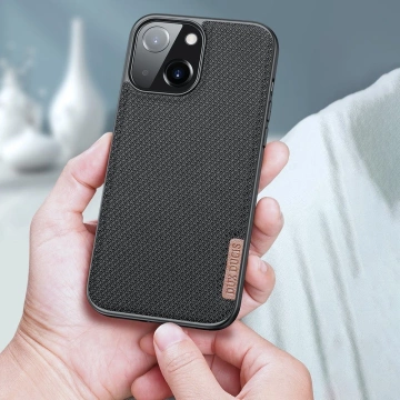 Dux Ducis Fino Schutzhülle mit Nylonmaterial bezogen iPhone 13 mini grün