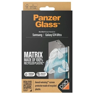 Szkło hybrydowe do Samsung Galaxy S24 Ultra PanzerGlass Ultra-Wide Fit Matrix