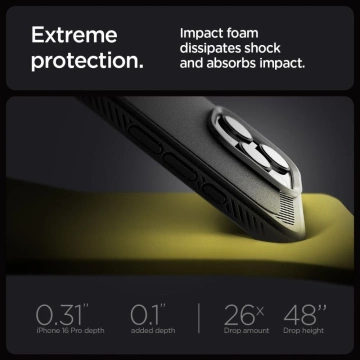 Etui Ochronne Spigen Rugged Armor Mag Magsafe do iPhone 16 Pro Black