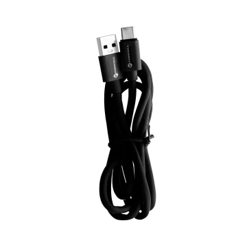 Kabel USB-A do USB-C Forcell 3.0 QC 3A 1m TPE Szybki Tuba Czarny