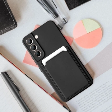 CARD CASE Hülle für Samsung Galaxy A25 5G schwarz