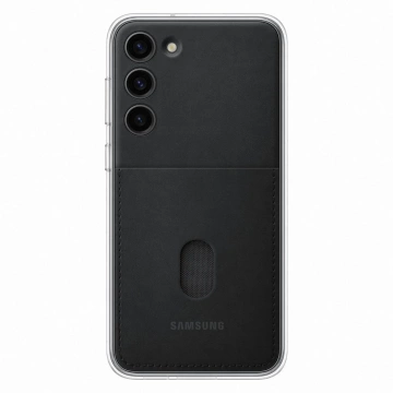 Samsung Frame Cover für Samsung Galaxy S23 Plus Hülle mit austauschbaren Rückseiten schwarz