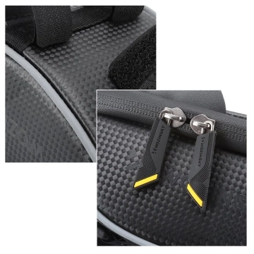 Wozinsky Fahrradlenkertasche mit Handyhülle 1 l schwarz (WBB16BK)