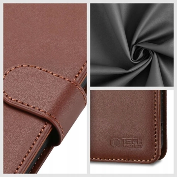 Etui Wallet do Redmi 14C / POCO C75 Tech-Protect Czarny Portfel