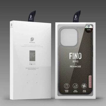 Dux Ducis Fino Schutzhülle mit Nylonmaterial bezogen iPhone 13 Pro grün