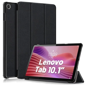 Lenovo Tab 10.1 TB-311 Slim Schutzhülle mit Klappdeckel, schlanke Falthülle, Alogy BookGuard™ – Schwarz