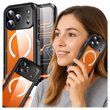 Alogy HydroArmor™ IP68 Hülle für Apple iPhone 17 Pro 6,3" - Schwarz