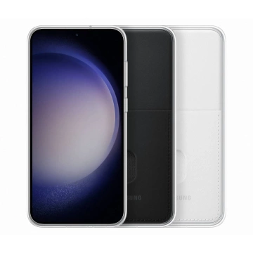 Samsung Frame Cover für Samsung Galaxy S23 Plus Hülle mit austauschbaren Rückseiten schwarz