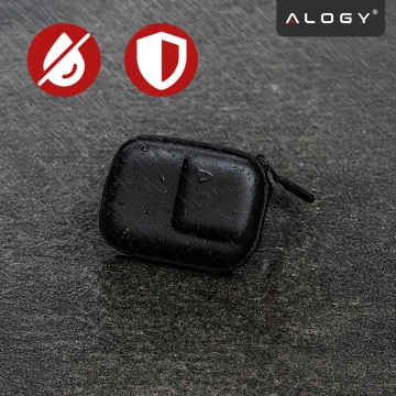 Pokrowiec do DJI Action 5/4/3 i GoPro 8/9/10/11/12 Torba Ochronna do kamerki sportowej, Twarde Etui, Lekka, Alogy HardFoamBag™ – Czarna