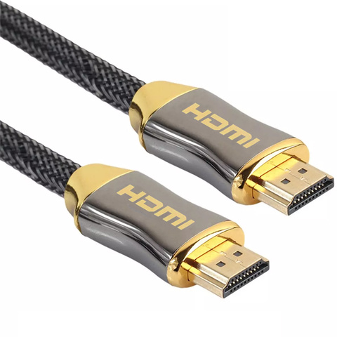 Adapterkabel Alogie HDMI - HDMI 2.0 4K 60Hz 3D 1m