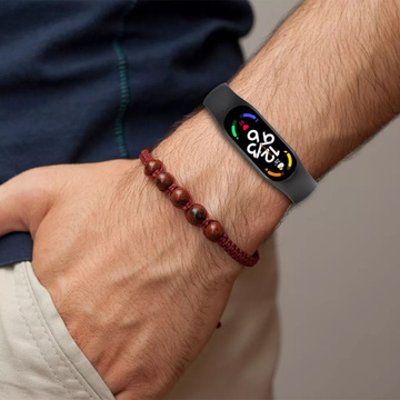 IconBand Sportarmband für Xiaomi Mi Smart Band 5/6/6 NFC / 7 Schwarz