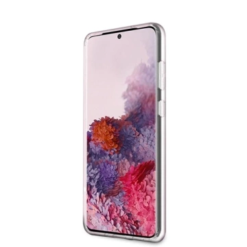 Etui na telefon US Polo Shiny do Samsung Galaxy S20 biały /white