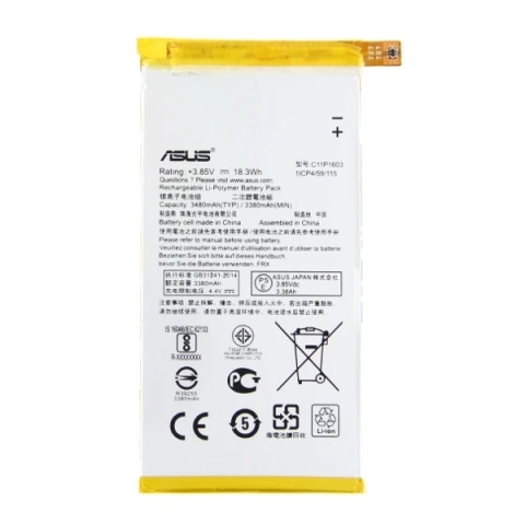 Bateria ASUS C11P1603 tun ZenFone 3 Deluxe Bulk 3380 mAh