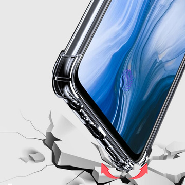 Etui pancerne ShockProof Alogy do Oppo A57 5G 2022 Przezroczyste